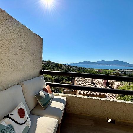 Studio Vue Mer A Porticcio Piscine Et Parking 외부 사진