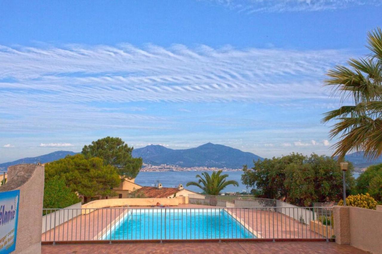 Studio Vue Mer A Porticcio Piscine Et Parking 외부 사진