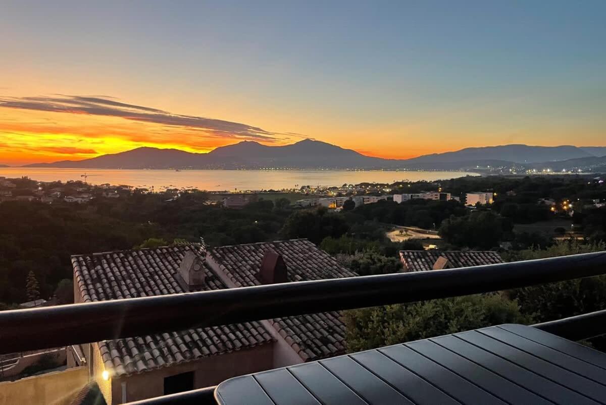 Studio Vue Mer A Porticcio Piscine Et Parking 외부 사진