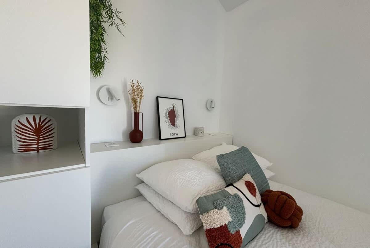Studio Vue Mer A Porticcio Piscine Et Parking 외부 사진
