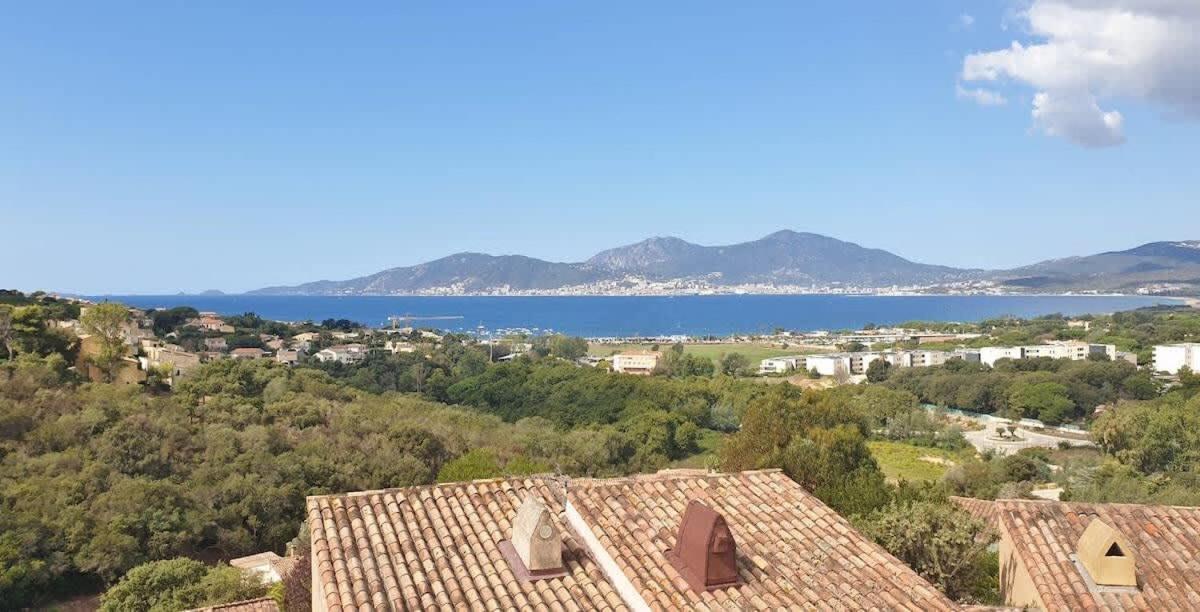 Studio Vue Mer A Porticcio Piscine Et Parking 외부 사진